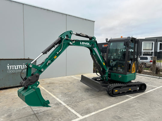 LOVOL FR36F-U 3.6 Tonne Cab Excavator