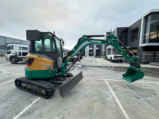 LOVOL FR36F-U 3.8 Tonne Cab Excavator